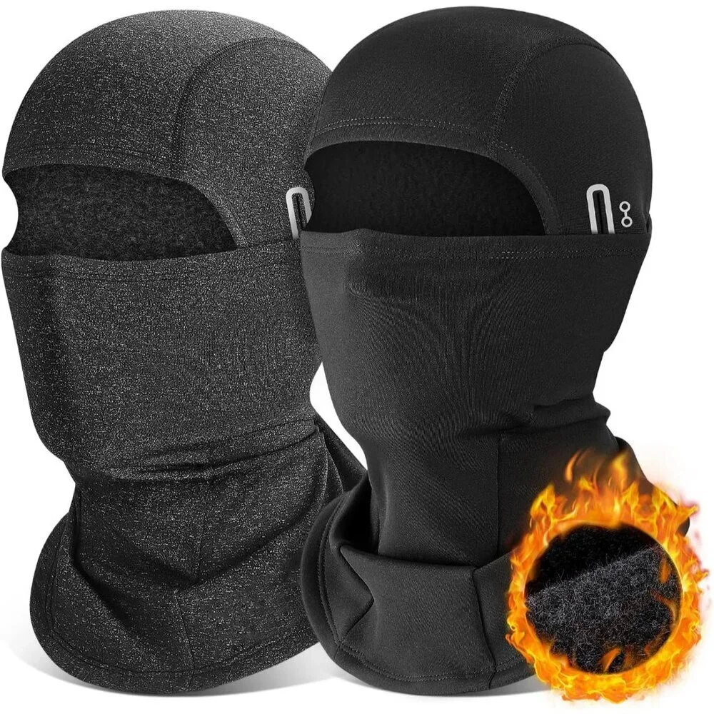 Winter Balaclava Ski Mask Unisex Fleece Windproof Face Cover for Cold Weather